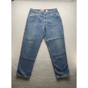 VTG Levi's 545 Jeans Mens 38x32 (Tag 40x32) Loose Fit Blue Medium Wash‎ Tapered